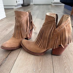 Circle G by Corral Fringe Cowboy Boot size 9.5